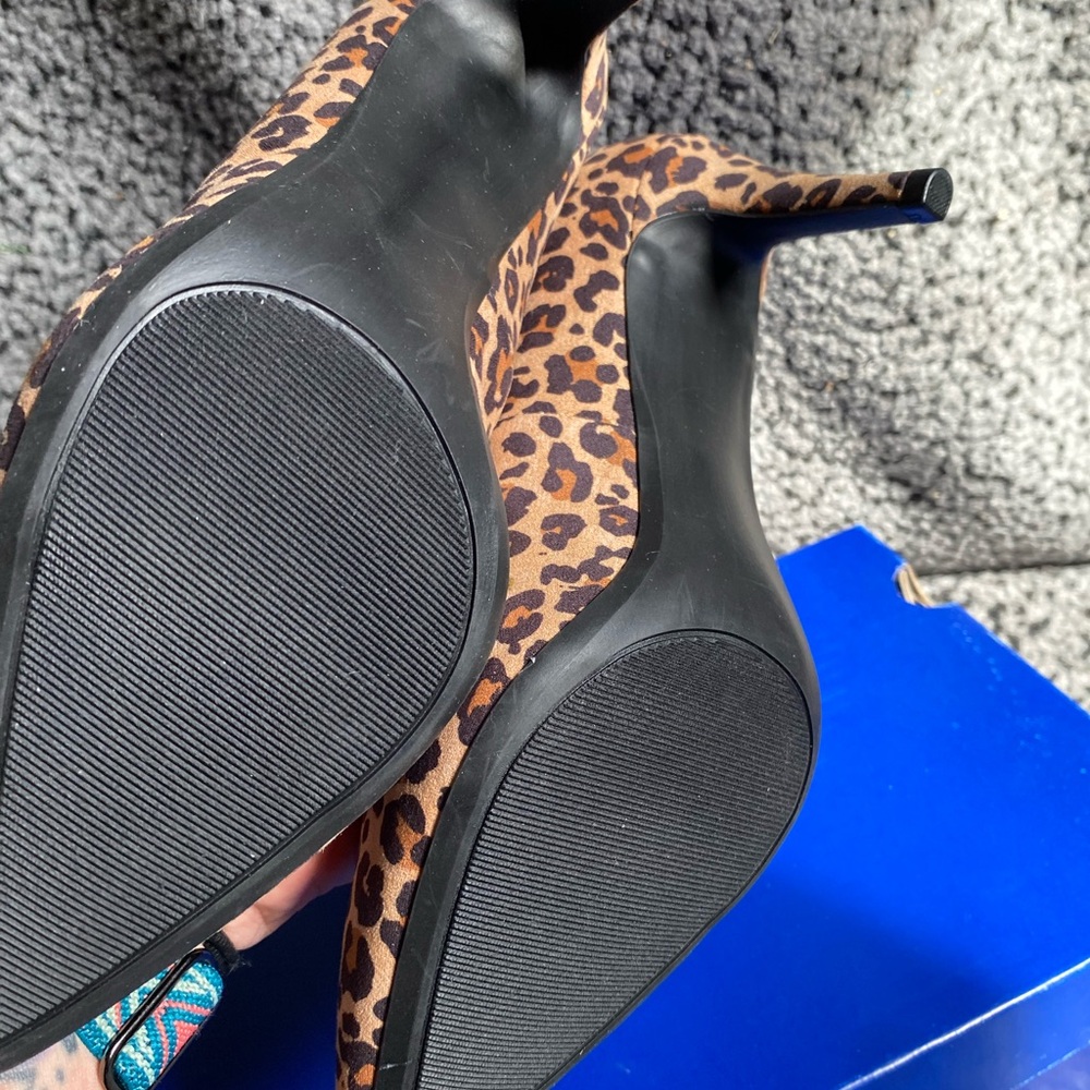 Apt. 9 Leopard-Print Pointed Toe Pumps - Brown and Black - Picture 10 of 12
